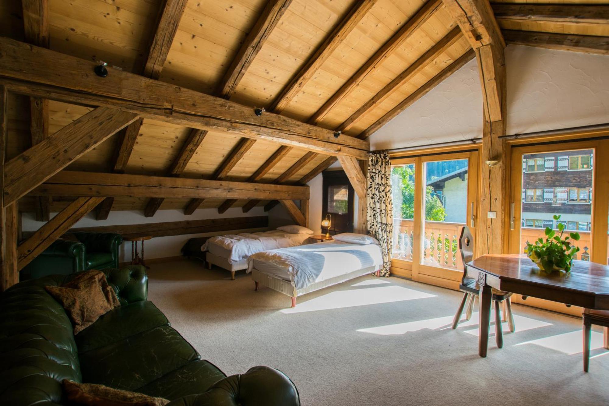 La Ferme Du Chateau Ла-Шапель-д'Абонданс Экстерьер фото