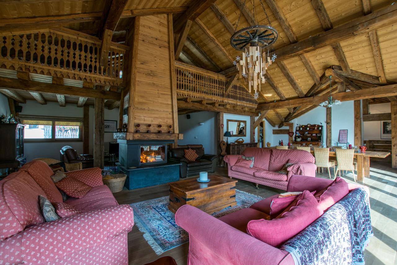 La Ferme Du Chateau Ла-Шапель-д'Абонданс Экстерьер фото